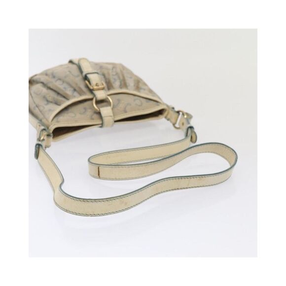 Pre Loved Celine Mini Luggage Shoulder Bag Women Blue - Picture 7 of 8